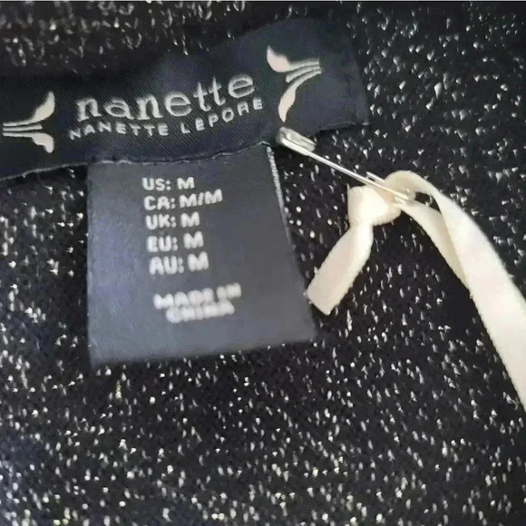 Nanette Lepore metallic shimmering skirt - Picture 3 of 7